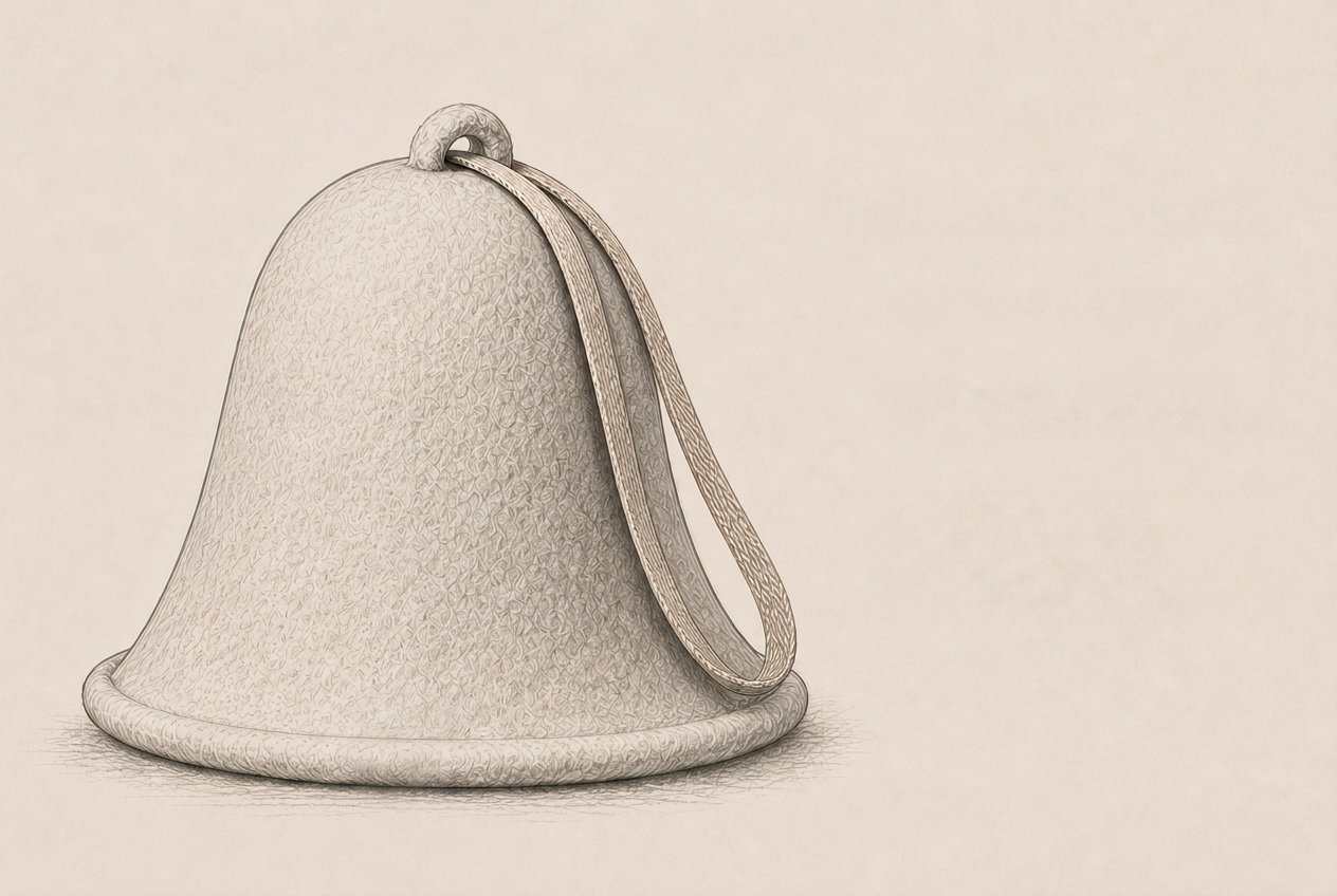 Development render of the proposed TEJ Heritage Sauna Hat, showing profile, plan and rolled brim details